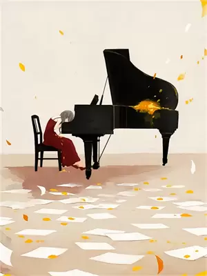 父亲油画