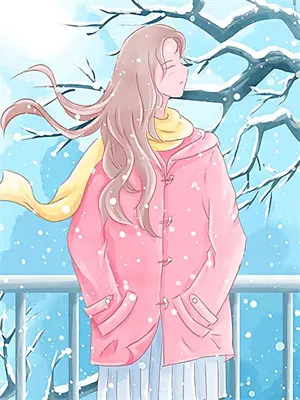 风雪荒凉景色